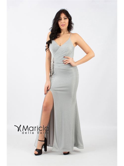 Abito glitterato MARICLA ELEGANCE | JC34142GRIGIO